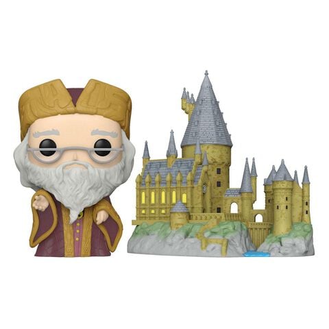 Figurine Funko Pop! Town N°27 - Harry Potter - Dumbledore Et Poudlard